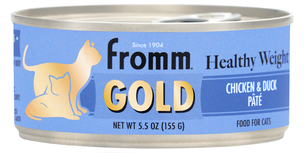 Fromm Gold Healthy Weight Chicken Duck Pâté Cat Food – The