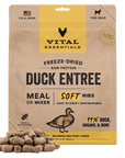 Vital Essentials Freeze-Dried Raw Duck Soft Nibs Entree - 14oz