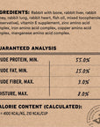 Vital Essentials Freeze-Dried Raw Protein Rabbit Crunchy Nibs Cat Food