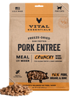 Vital Essentials Freeze-Dried Raw Protein Pork Crunchy Nibs Cat Food