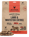 Vital Essentials Freeze-Dried Raw Lamb and Whitefish Soft Nibs Entree