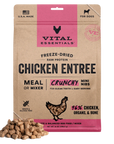Vital Essentials Freeze-Dried Raw Protein Chicken Crunchy Mini Nibs Dog Food