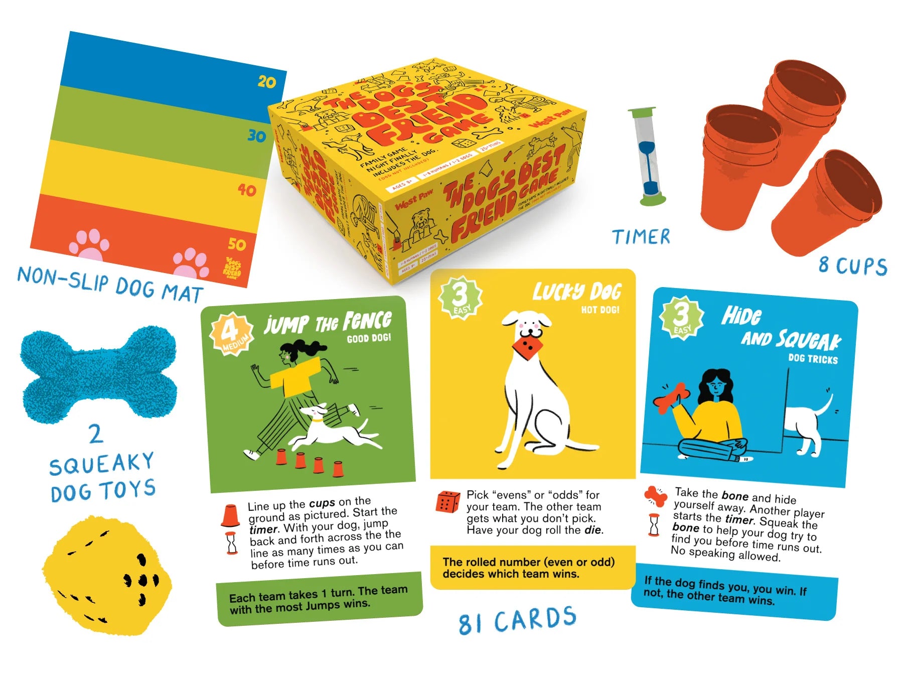 West Paw - The Dog's Best Friend Game™ – The Modern Dog Company Store West Paw - The Dog's Best Friend Game™ – The Modern Dog Company Store