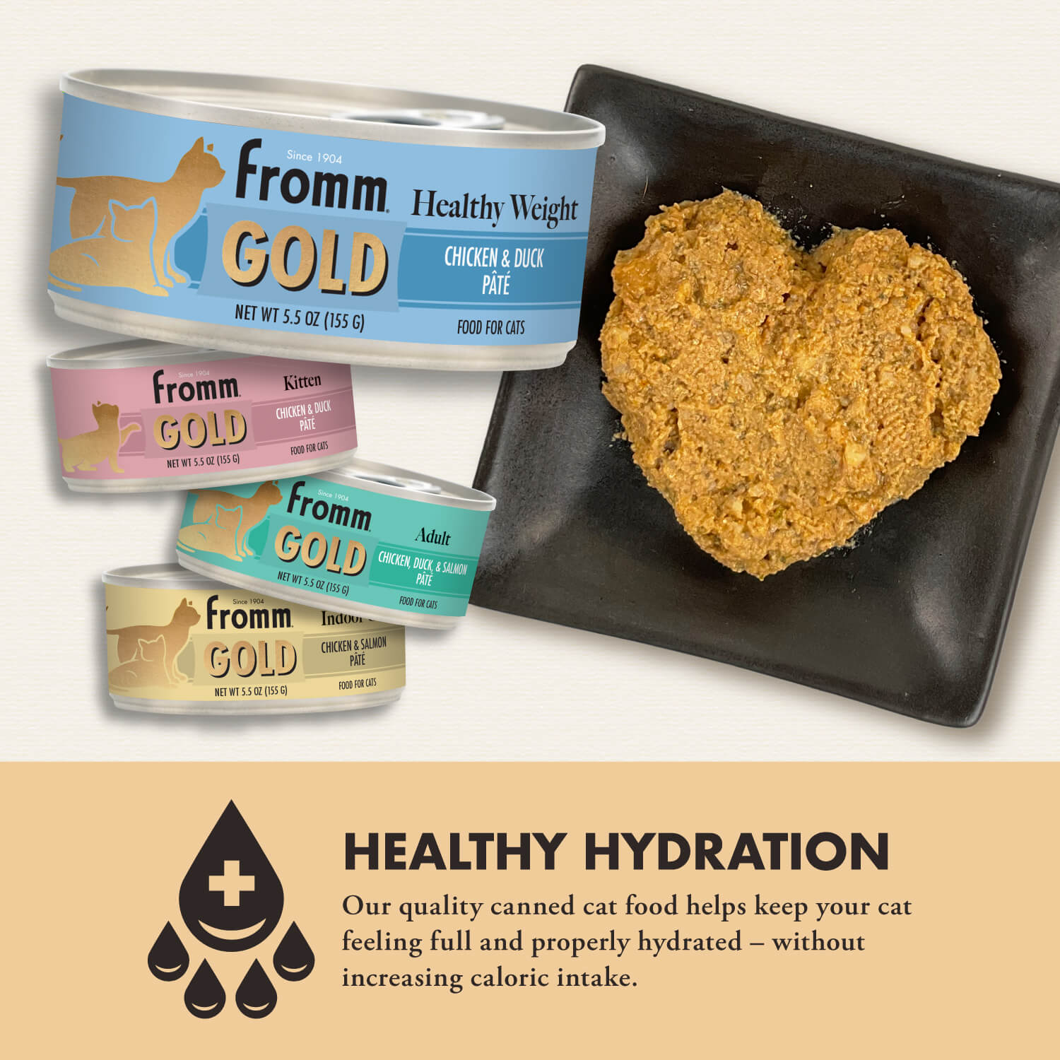 Fromm Gold Healthy Weight Chicken Duck Pâté Cat Food
