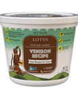 Lotus Cat Raw Food Venison Recipe