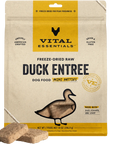 Vital Essentials Freeze-dried Raw Duck Mini Patties Entree - 14oz