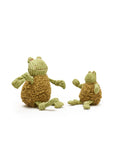 Fiona Frog HuggleFleece® FlufferKnottie™ Plush Dog Toy