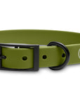 The Modern Dog Company - Olive Green Collar (Weather + Odor Resistant)
