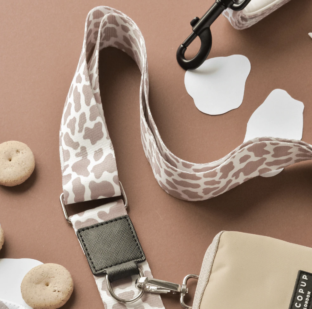Cocopup London - Bag Strap - Nude Cow