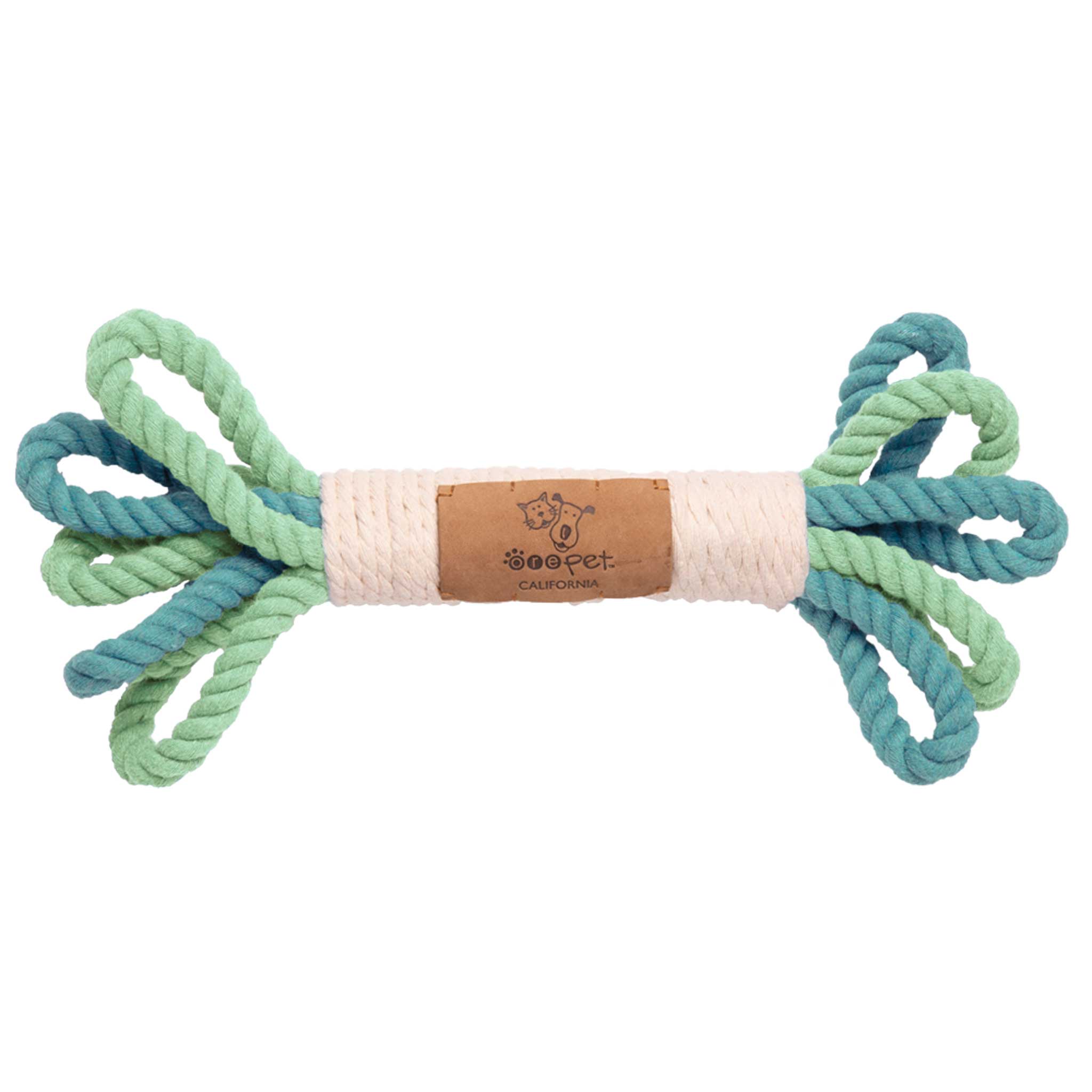 Speckle & Spot by Ore’ Originals - Loop Dog Toy | Jade