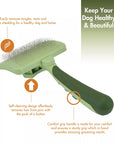 Safari Self Cleaning Slicker Brush