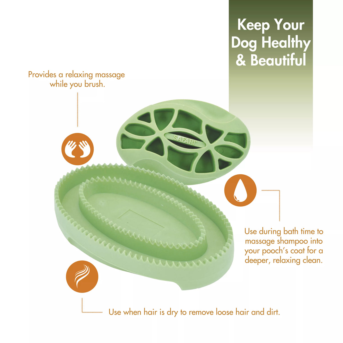 Safari pet brush 2025