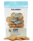 Icelandic+ Dog Treat Cod Fish Chips 2.5oz Bag