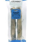 Icelandic+ Hand Wrapped Cod Skin Long Chew Stick Dog Treats 4.6-oz Bag