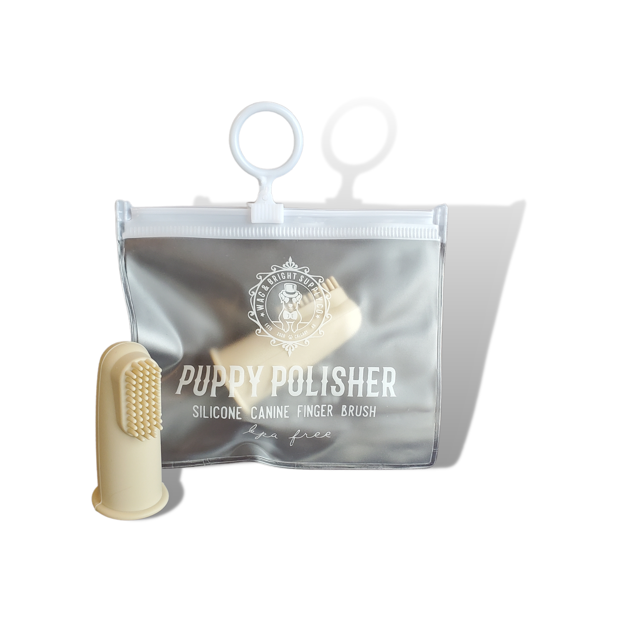 Wag & Bright Silicone BPA Free Finger Brush