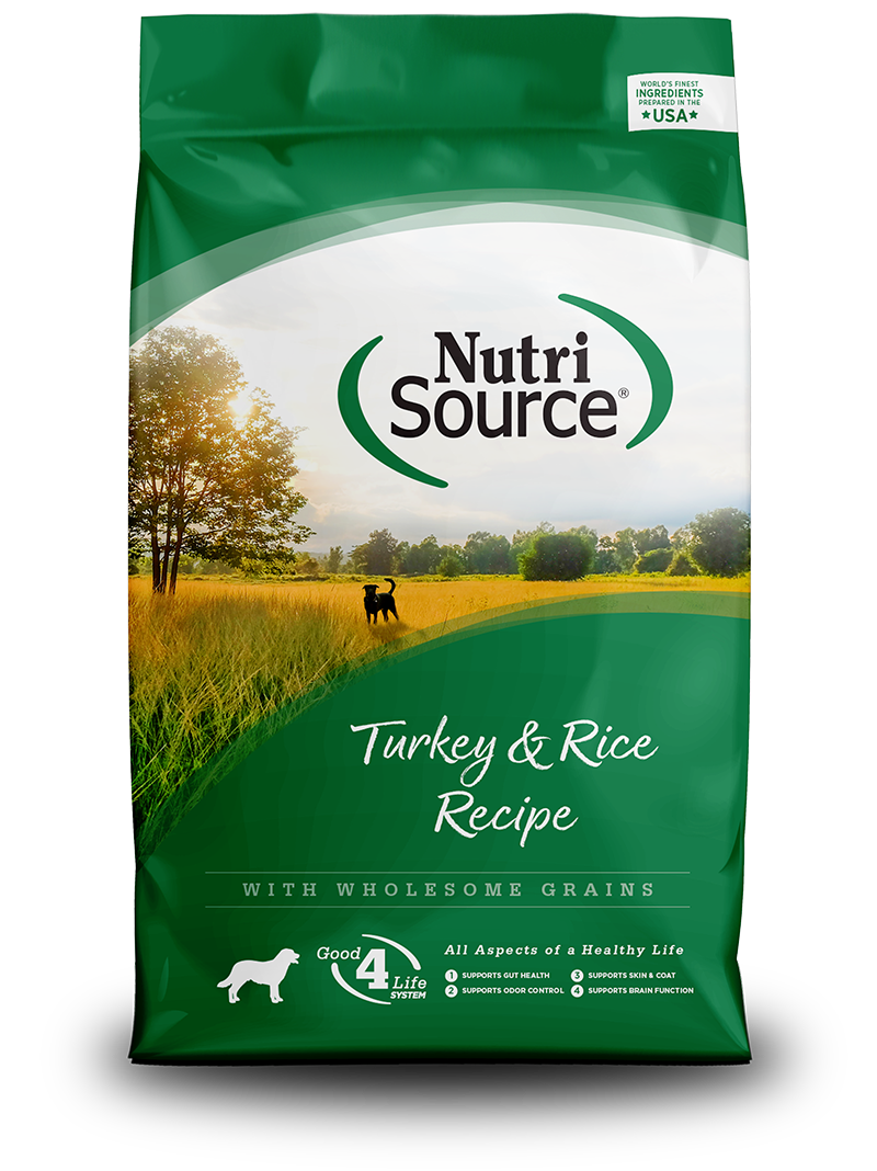 Nutrisource Adult Turkey & Rice – The Modern Dog Company Store