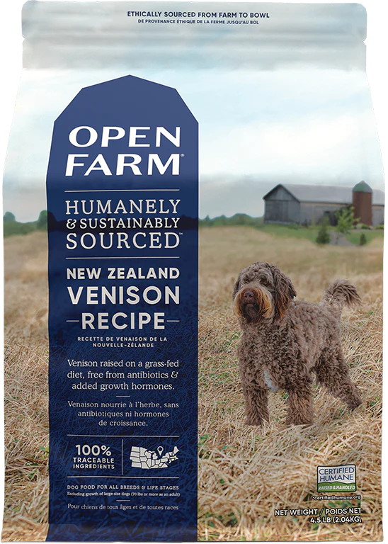 Open Farm GF Food New Zealand Venison The Modern Dog Company Store