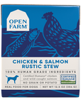 Open Farm Chicken & Salmon Rustic Stew Wet Dog Food