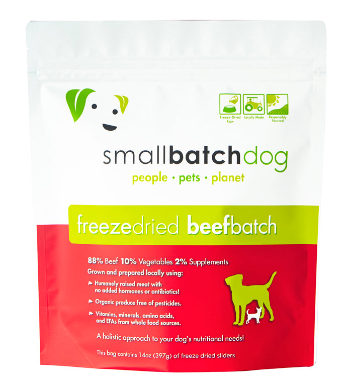 Small Batch Freeze Dried Sliders - Beef 14oz