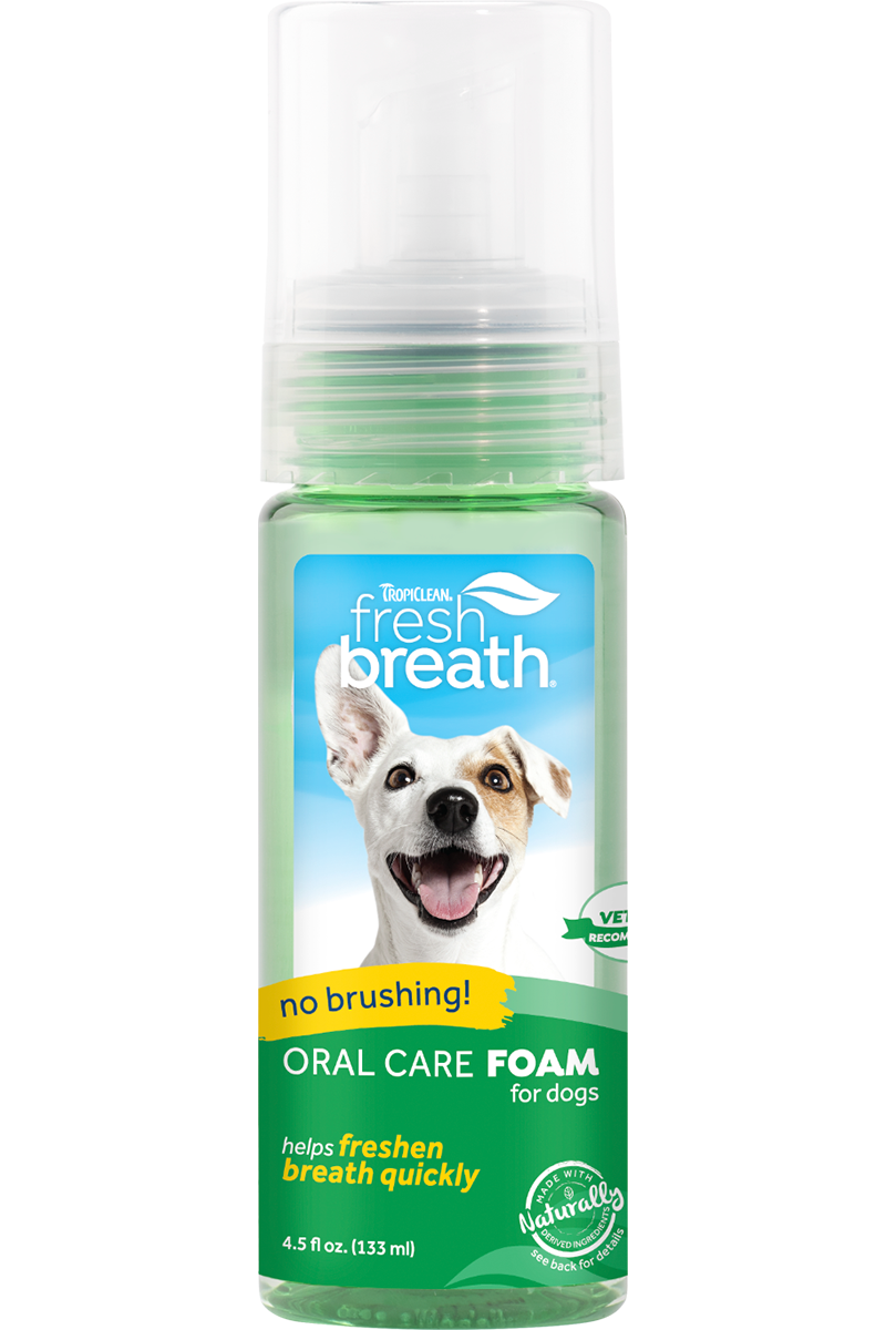 Tropiclean Fresh Breath Oral Care Foam