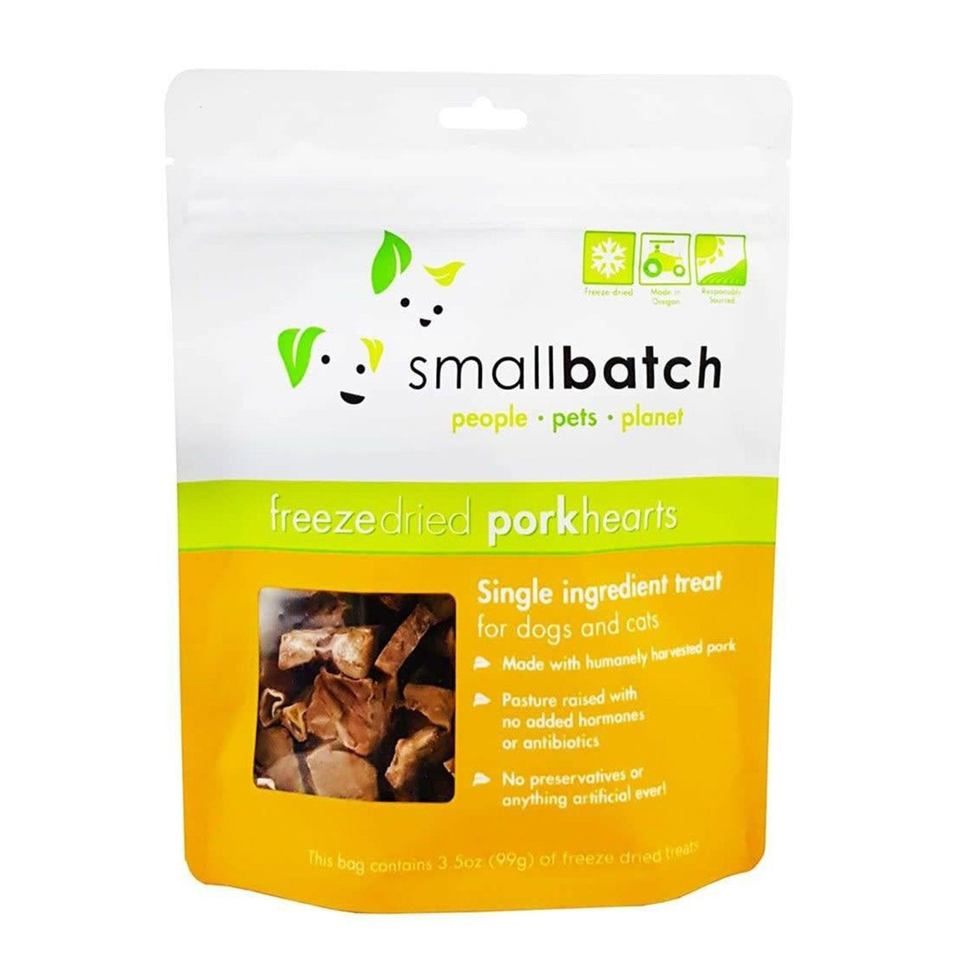 Small Batch Hearts - Pork 3.5oz
