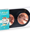 Messy Mutts Copper Bowls with Silicone Mat