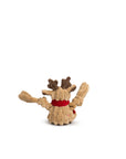 HuggleGroup - Rudy Reindeer Knottie® Durable Plush Dog Toy: Small