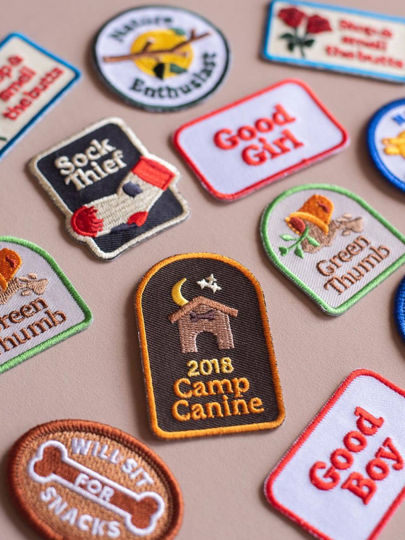Scout's Honour Pty Ltd - Good Girl iron-on patch for dogs