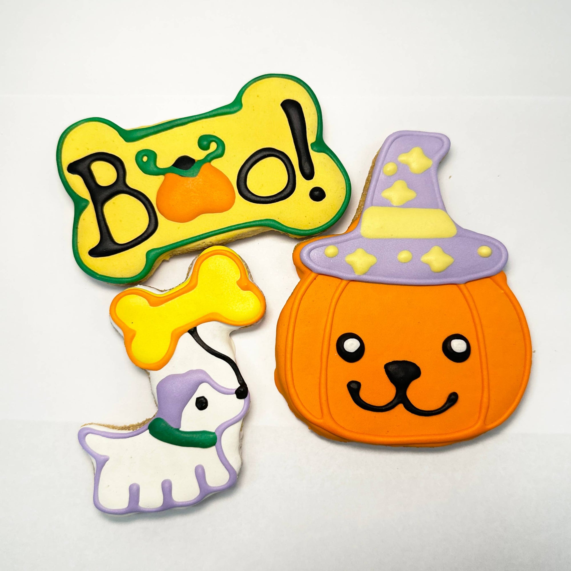 Lucky Biscuit Pet Bakery - Halloween Boo Bone: Boo Bone