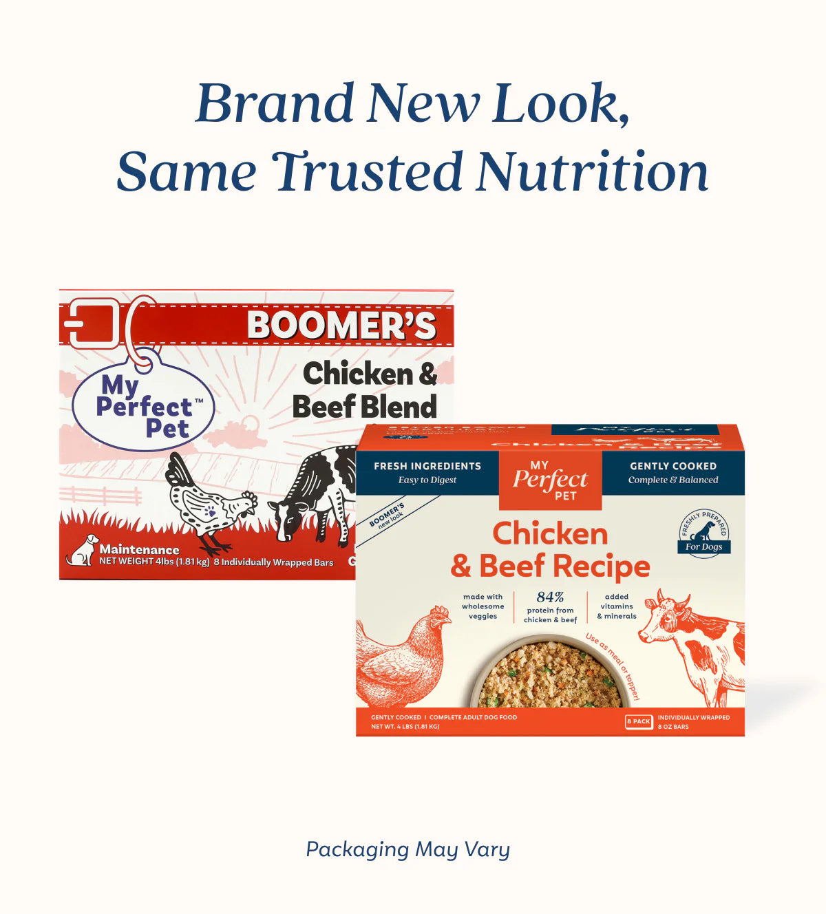 My Perfect Pet Boomer's Beef &amp; Chicken