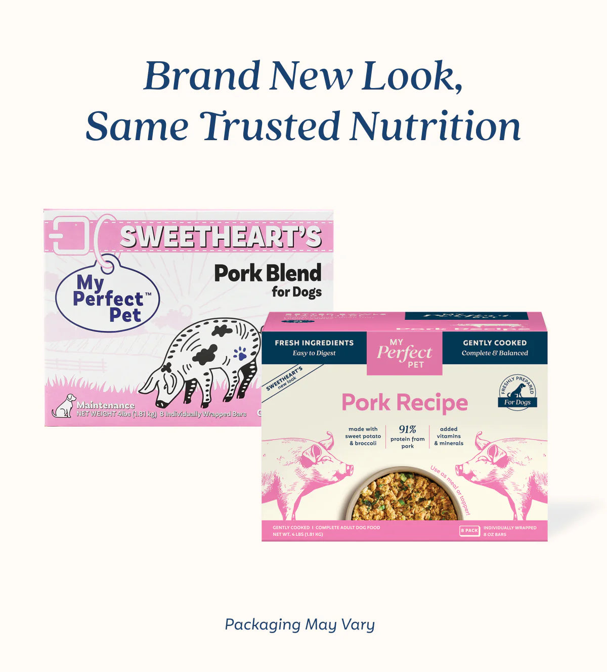 My Perfect Pet Sweetheart's Glycemic Friendly Pork