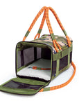 ROVERLUND - OUT-OF-OFFICE PET CARRIER PRO EDITION: BLACK CAMO / BLACK / LARGE - UP TO 25LBS