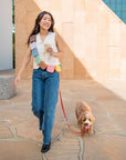 SUNNY TAILS - Lavender Haze Snap Dog Treat Pouch: Large (1-1/2 cups)