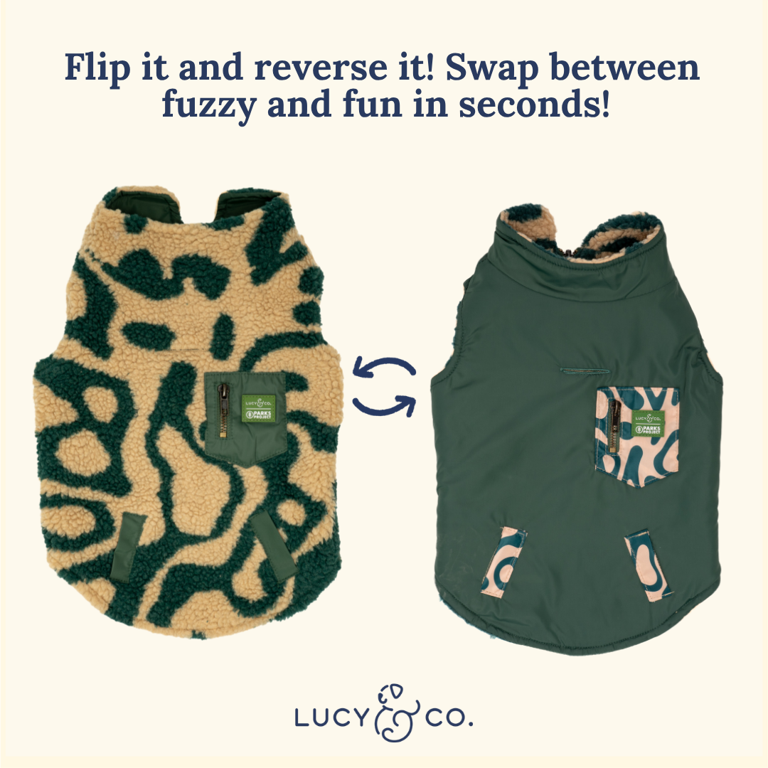 Lucy &amp; Co. - Geyser Reversible Teddy Vest