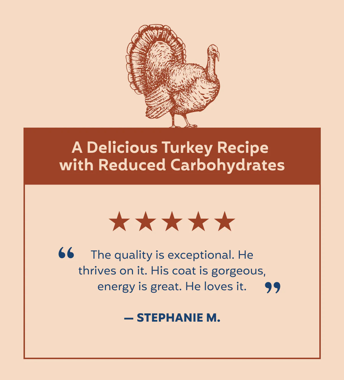 My Perfect Pet Tinos Turkey Reduced Carbs