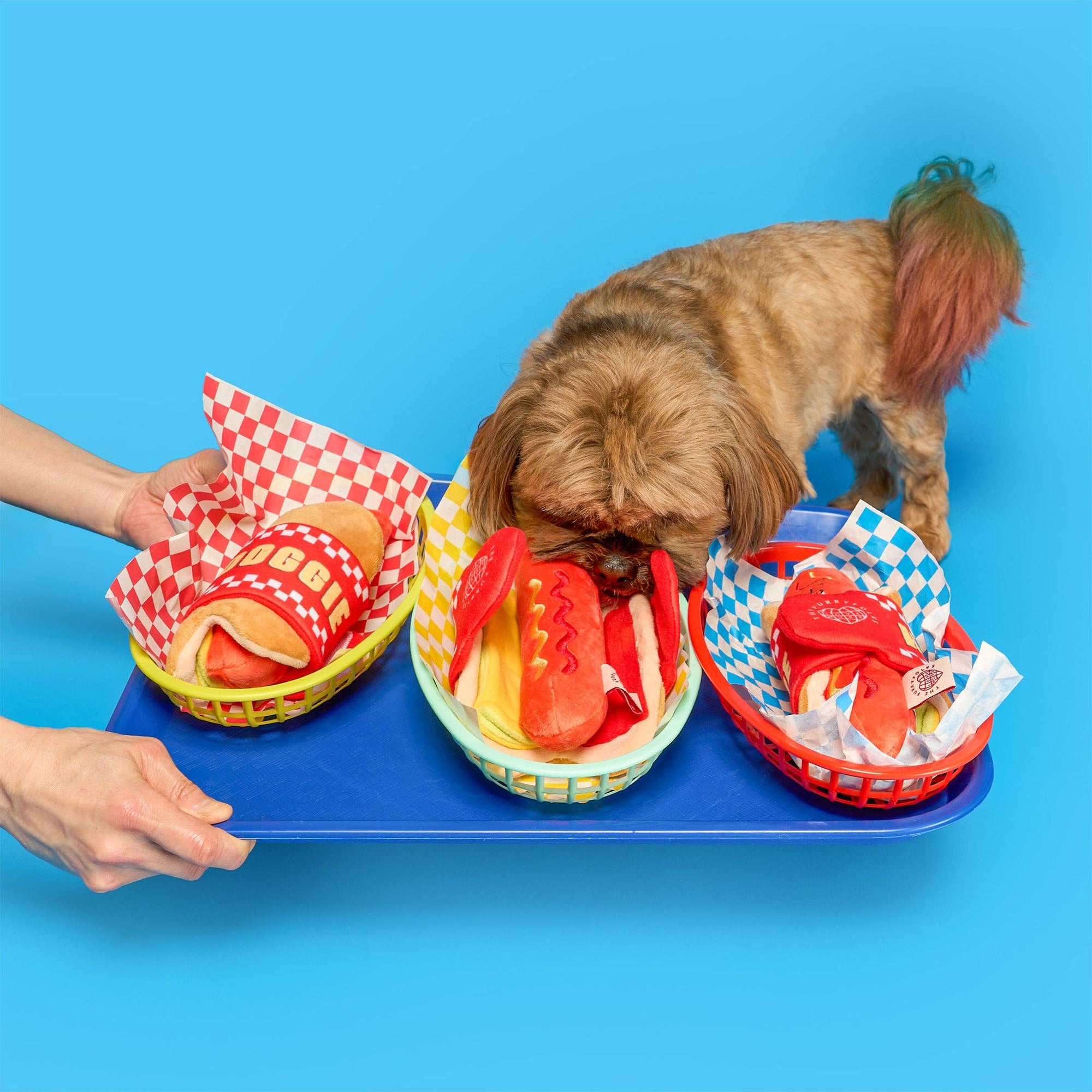 the furryfolks - Hot Doggie Nosework Toy