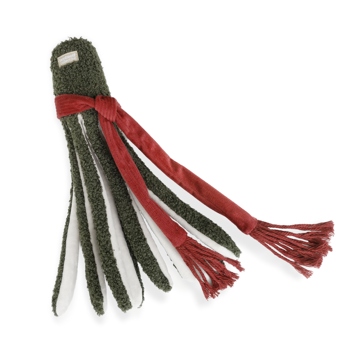 Lambwolf Collective - XMAS TAKO//ENRICHMENT DOG TOY // HOLIDAY : NUDE