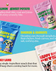 Happy Day Pets - Happy Day Pets Chicken & Carrot Chips Dog Treats
