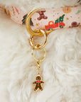 The Foggy Dog - Gingerbread Man Collar Charm: Charm Only
