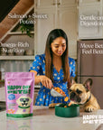 Happy Day Pets - Happy Day Pets Salmon & Sweet Potato Chips Dog Treats