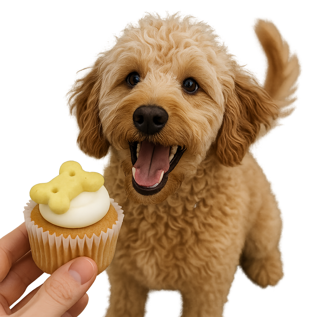 Wagging Dog Bakery - Puppin Cupcake Dog Treats