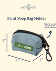 Lucy & Co. - Lucy & Co. x Parks Project Adventures with Friends Poop Bag Holder
