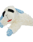 Multipet Spring Lamb Chop Plush Dog Toy 10.5”