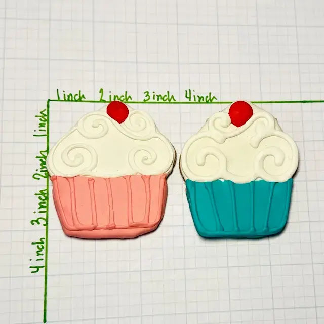 Lucky Biscuit Pet Bakery - Celebration Pupcake Blue : Pupcake Blue