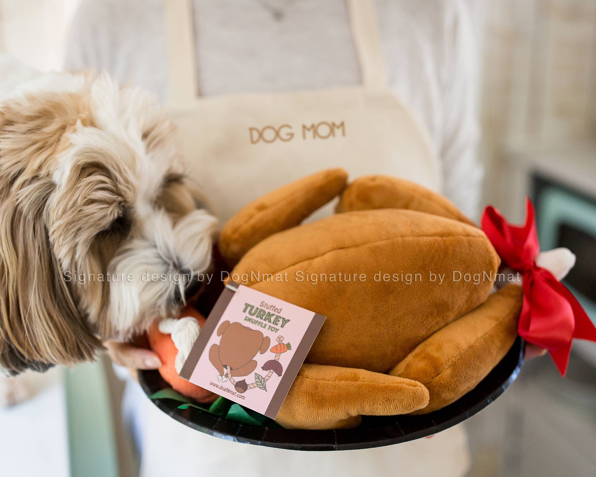 Stuffed Turkey Snuffle Dog Toy-3 in 1 Hide and Seek toy