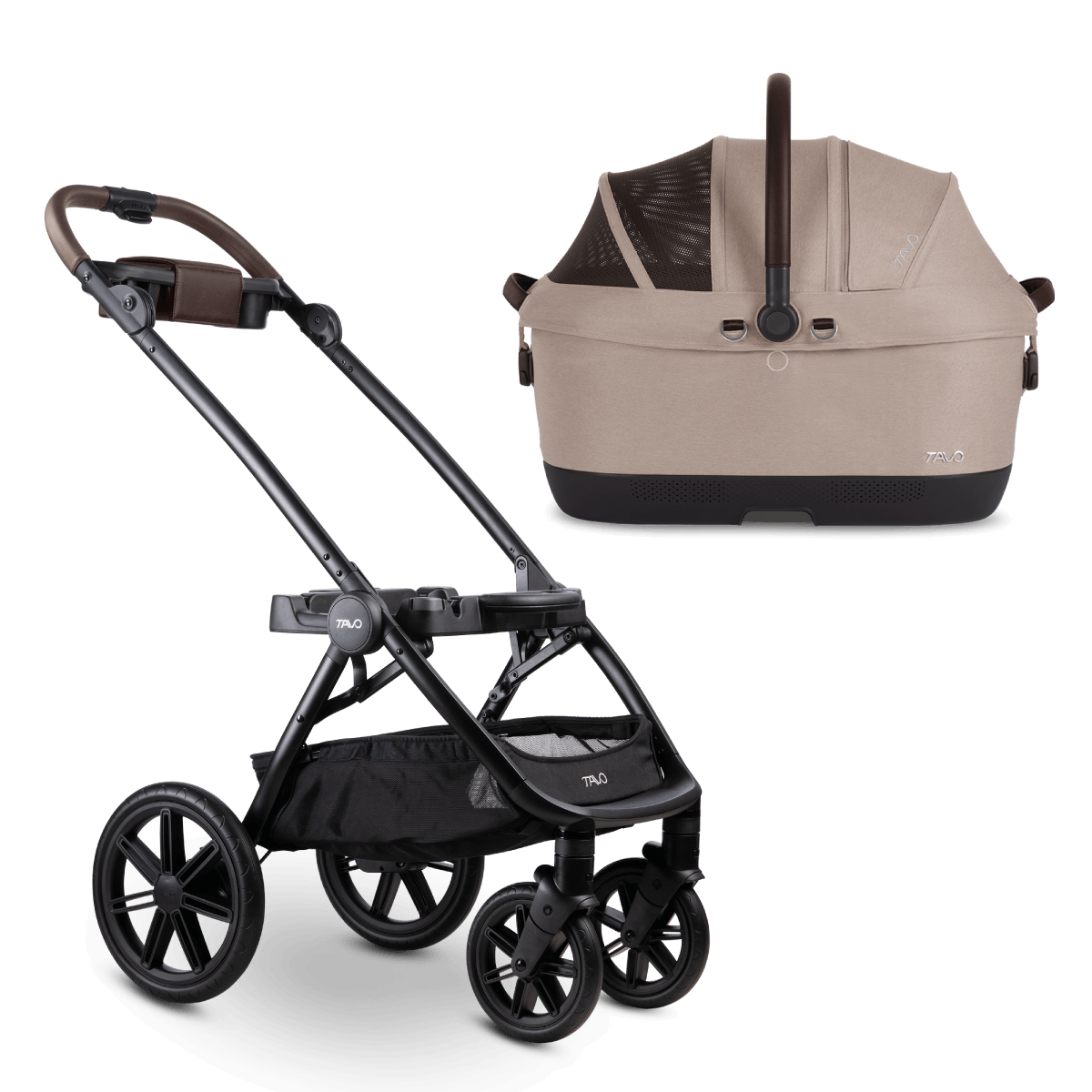 Tavo Pet Car Seat and Stroller Travel System Maeve™ iso + Roscoe™ – The  Modern Dog Company Store