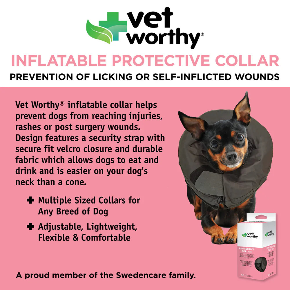 Vet Worthy Pet Protective Inflatable Collar