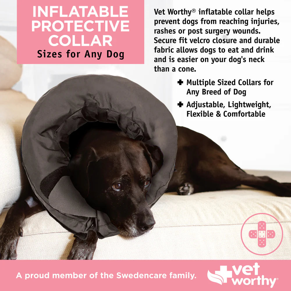 Vet Worthy Pet Protective Inflatable Collar