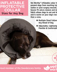 Vet Worthy Pet Protective Inflatable Collar