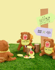 the furryfolks - Happy Bear Tofino Nosework Toy